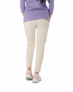 DONNA PANTALONE CON RISVOLTI