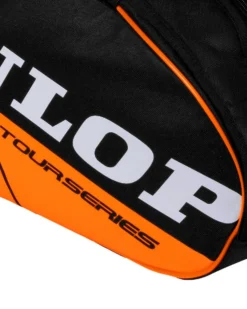DUNLOP - BORSONE PORTA RACCHETTE NERO E ARANCIONE FLUO PALETERO - 623853