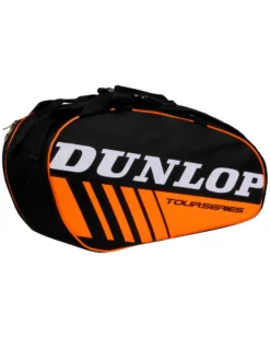 DUNLOP - BORSONE PORTA RACCHETTE NERO E ARANCIONE FLUO PALETERO - 623853