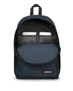 EASTPAK - Zaino OUT OF OFFICE blu con tasca frontale e scomparto laptop