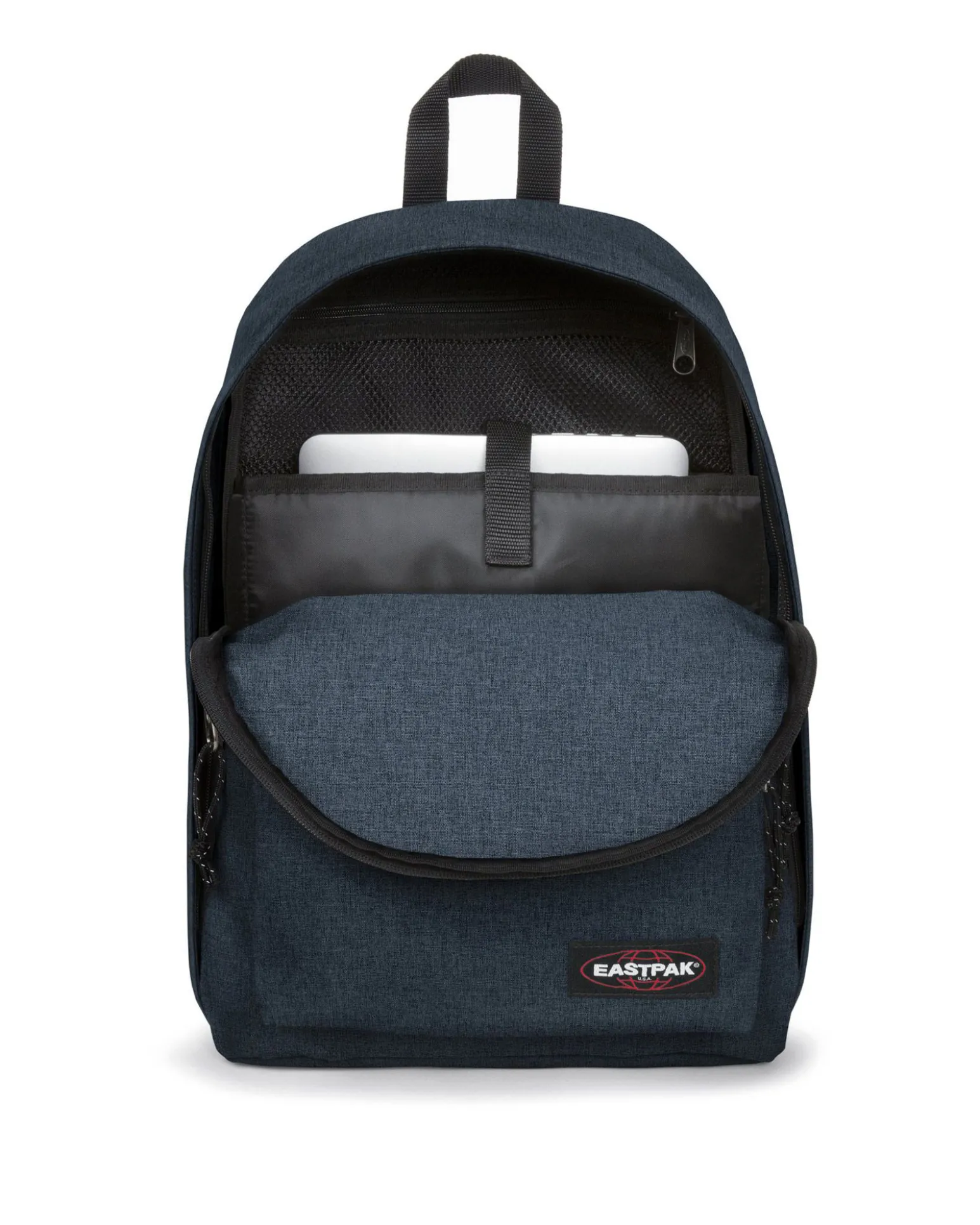 EASTPAK - Zaino OUT OF OFFICE blu con tasca frontale e scomparto laptop