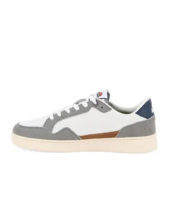ELLESSE - Scarpa da uomo bianca/grigia con dettagli blu - GRANT028_412