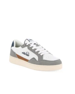 ELLESSE - Scarpa da uomo bianca/grigia con dettagli blu - GRANT028_412