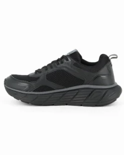 ELLESSE - Scarpa da uomo nera con dettagli grigi - DEBRA005_001