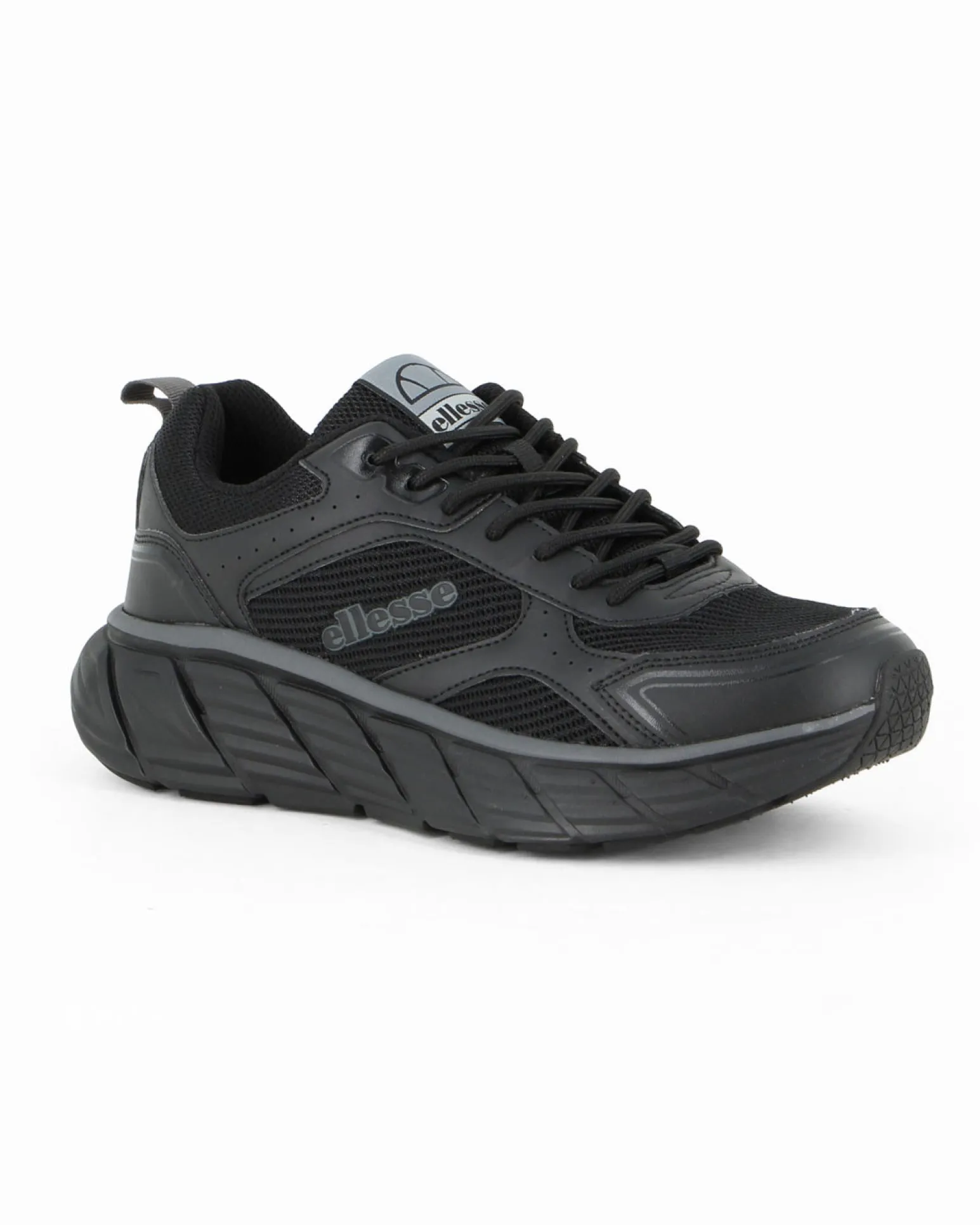 ELLESSE - Scarpa da uomo nera con dettagli grigi - DEBRA005_001