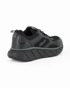 ELLESSE - Scarpa da uomo nera con dettagli grigi - DEBRA005_001