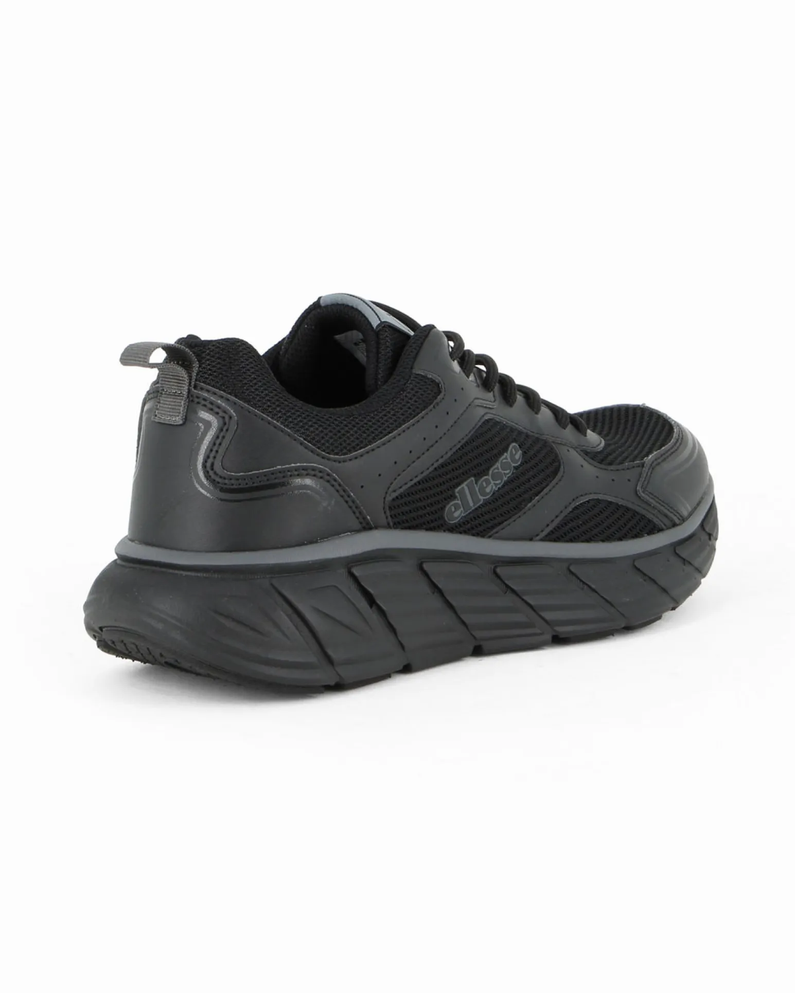 ELLESSE - Scarpa da uomo nera con dettagli grigi - DEBRA005_001