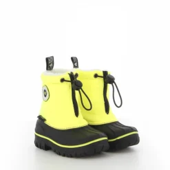 ENRICO COVERI CONTEMPORARY - MOOMBLAMK KID Doposci gialli/neri con coulisse e pelliccetta interna