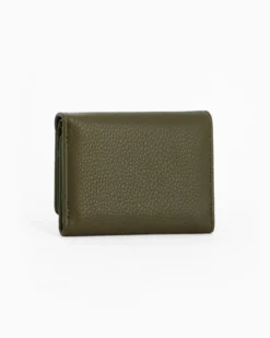 ENRICO COVERI - Portafoglio verde da donna con patta