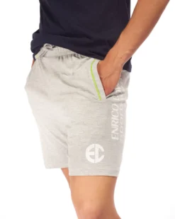 ENRICO COVERI SPORTWEAR - BERMUDA SCRITTA VERTICALE