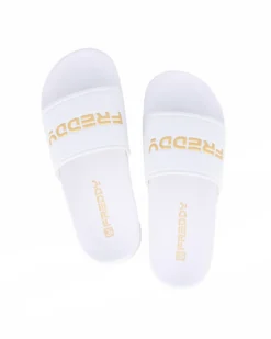FREDDY - CIABATTE WHITE-GOLD - S00FY7562_100