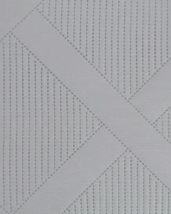 FZ - Trapuntino una piazza grigio trama incroci, 170x250CM