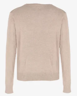 GIANMARCO VENTURI - Maglia a manica lunga beige da uomo
