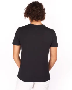 GIANMARCO VENTURI - Tshirt manica corta nera da uomo