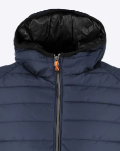 GILET CON CAPPUCCIO RIP STOP