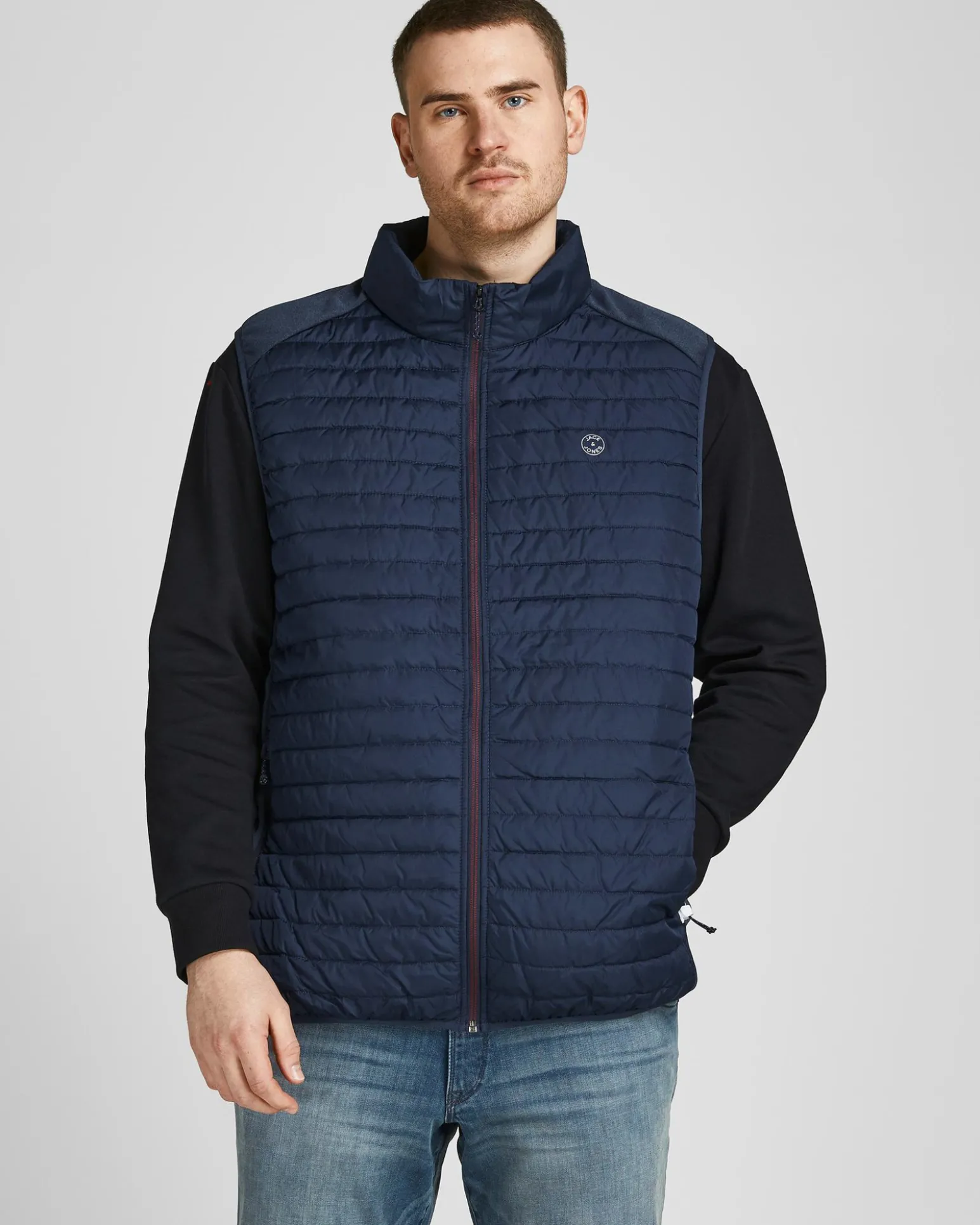 GILET JJMULTI BODYWARMER COLLAR PLUS