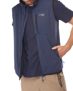 GILET SOFTSHELL BACCO NAVY BLUE