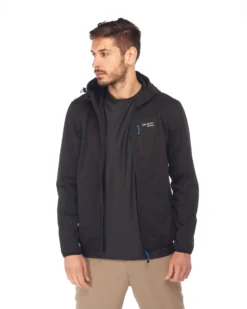 GIUBBINO C/CAPP.SOFTSHELL BLACK