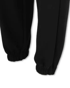 GOLA -PANTALONE NERO DA DONNA CON TASCONI E POLSINO