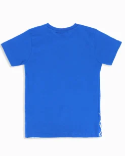 GURU - Tshirt manica corta blu elettrico bambino 8-16 anni in cotone