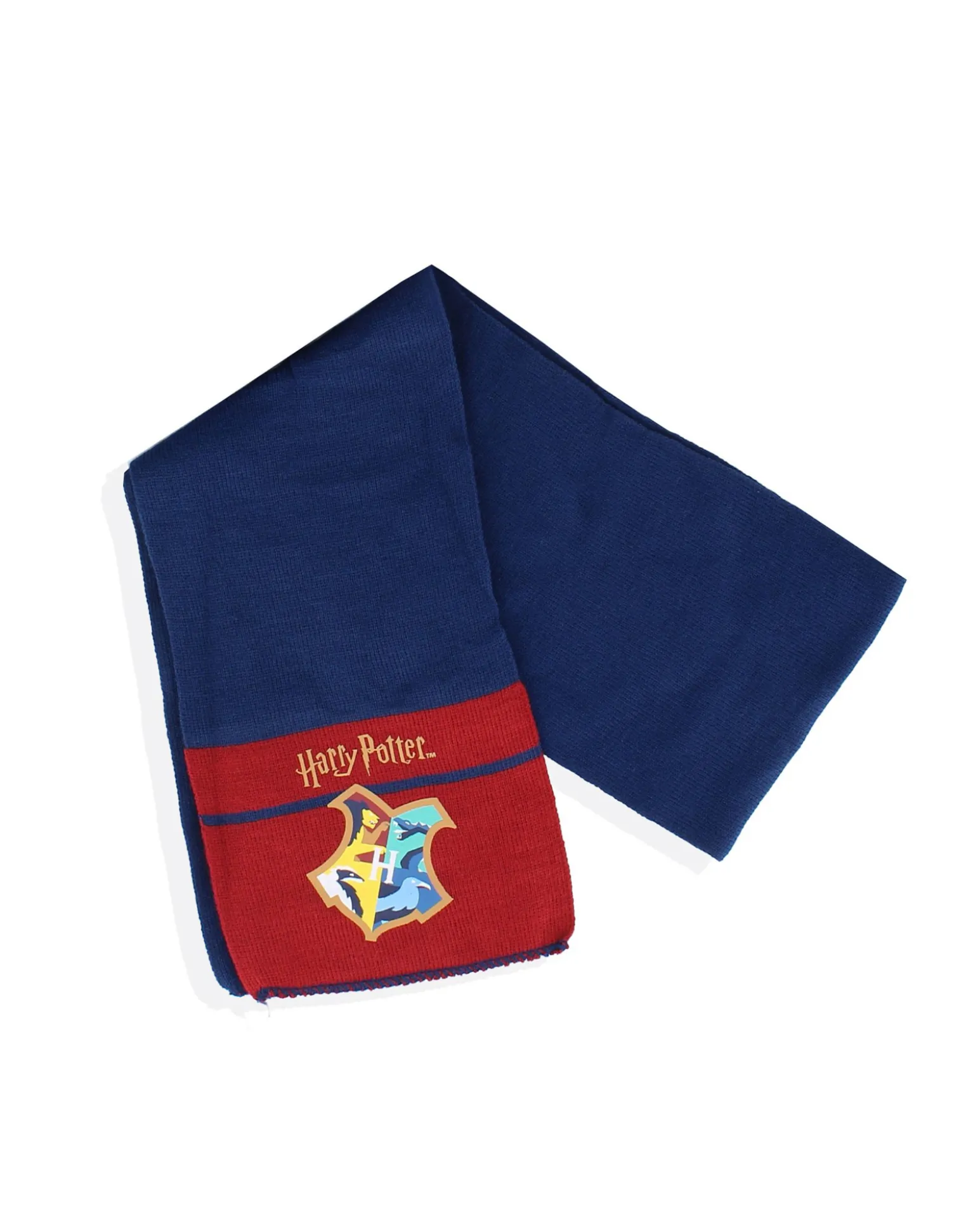 HARRY POTTER - Completo da bimbi con cappello, sciarpe e guanti blu