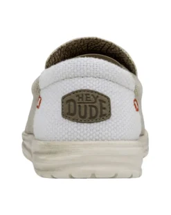 HEY DUDE- SCARPA MIKKA BRAIDED, BEIGE E BIANCA - 40124-1LB