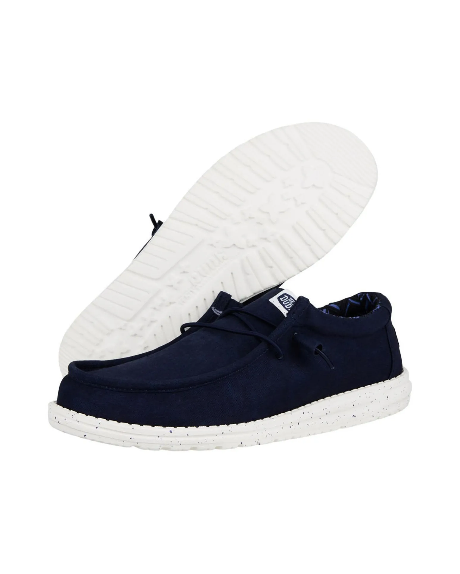 HEY DUDE- SCARPA WALLY STRETCH CANVAS, BLU - 40700-410