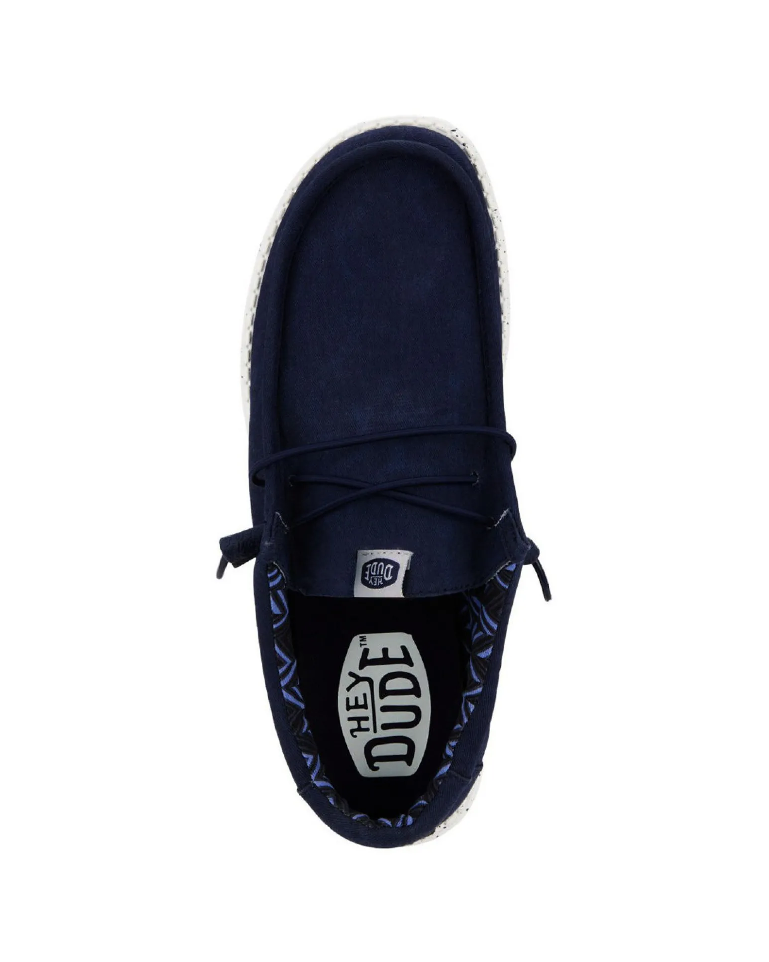 HEY DUDE- SCARPA WALLY STRETCH CANVAS, BLU - 40700-410
