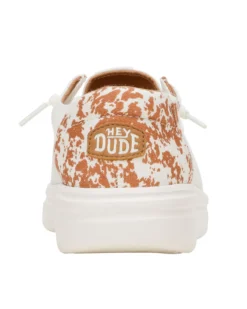 HEY DUDE- SCARPA WENDY RISE ANIMAL, BIANCA - 43780-94S