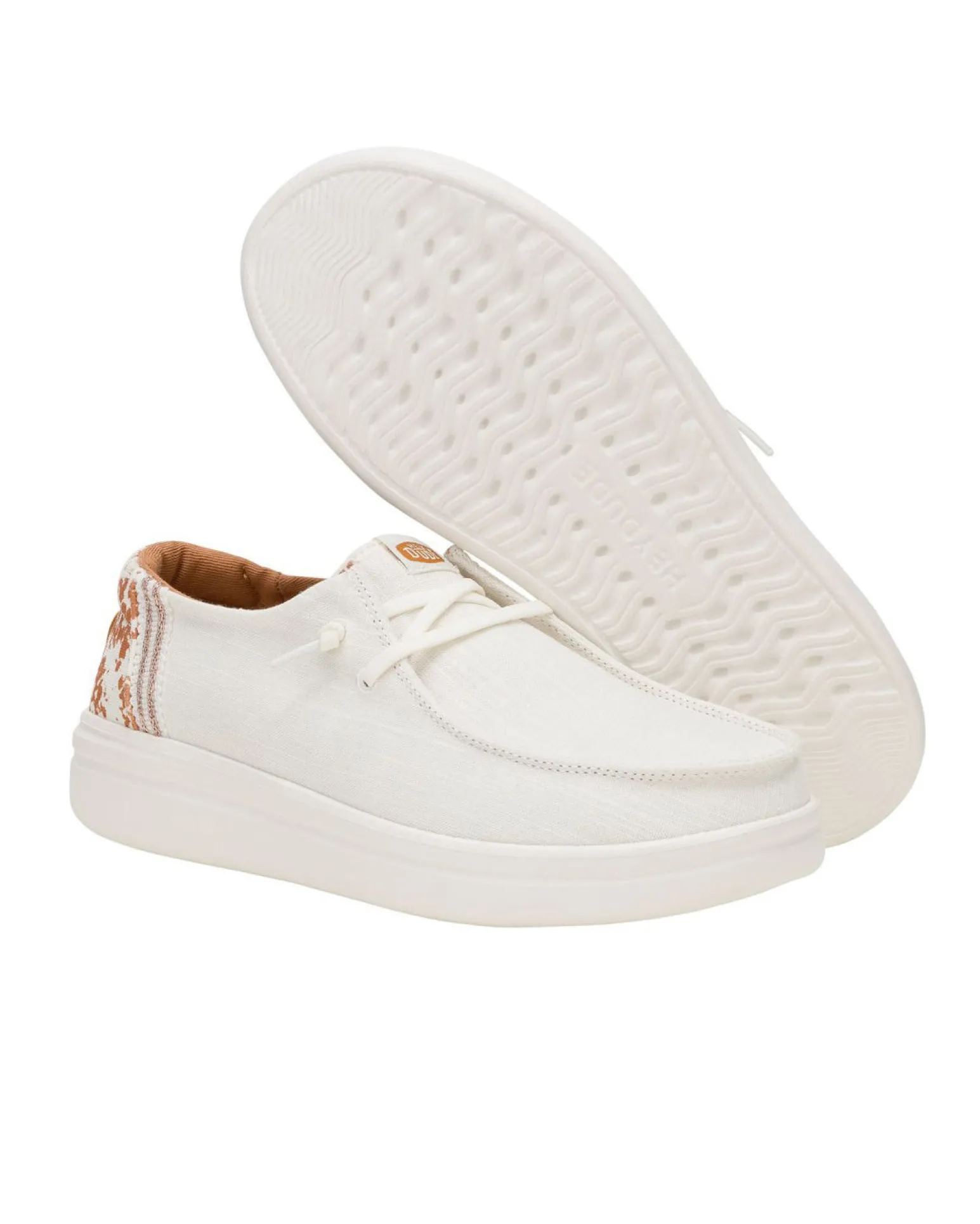 HEY DUDE- SCARPA WENDY RISE ANIMAL, BIANCA - 43780-94S