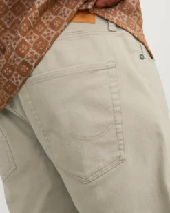 JACK&JONES - Bermuda panna 5 tasche