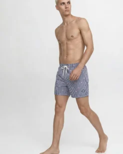 JACK&JONES - Boxer mare Maui Breeze mini con stampa