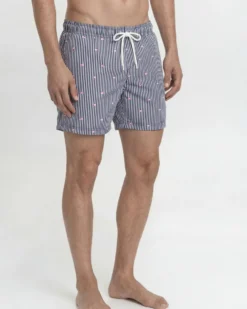 JACK&JONES - Boxer mare Maui Breeze mini con stampa