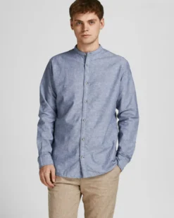 JACK&JONES - Camicia denim manica lunga