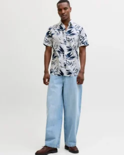 JACK&JONES - Camicia mezza manica Honolulu