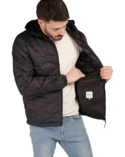JACK & JONES - GIACCA NERA 100 GRAMMI DA UOMO