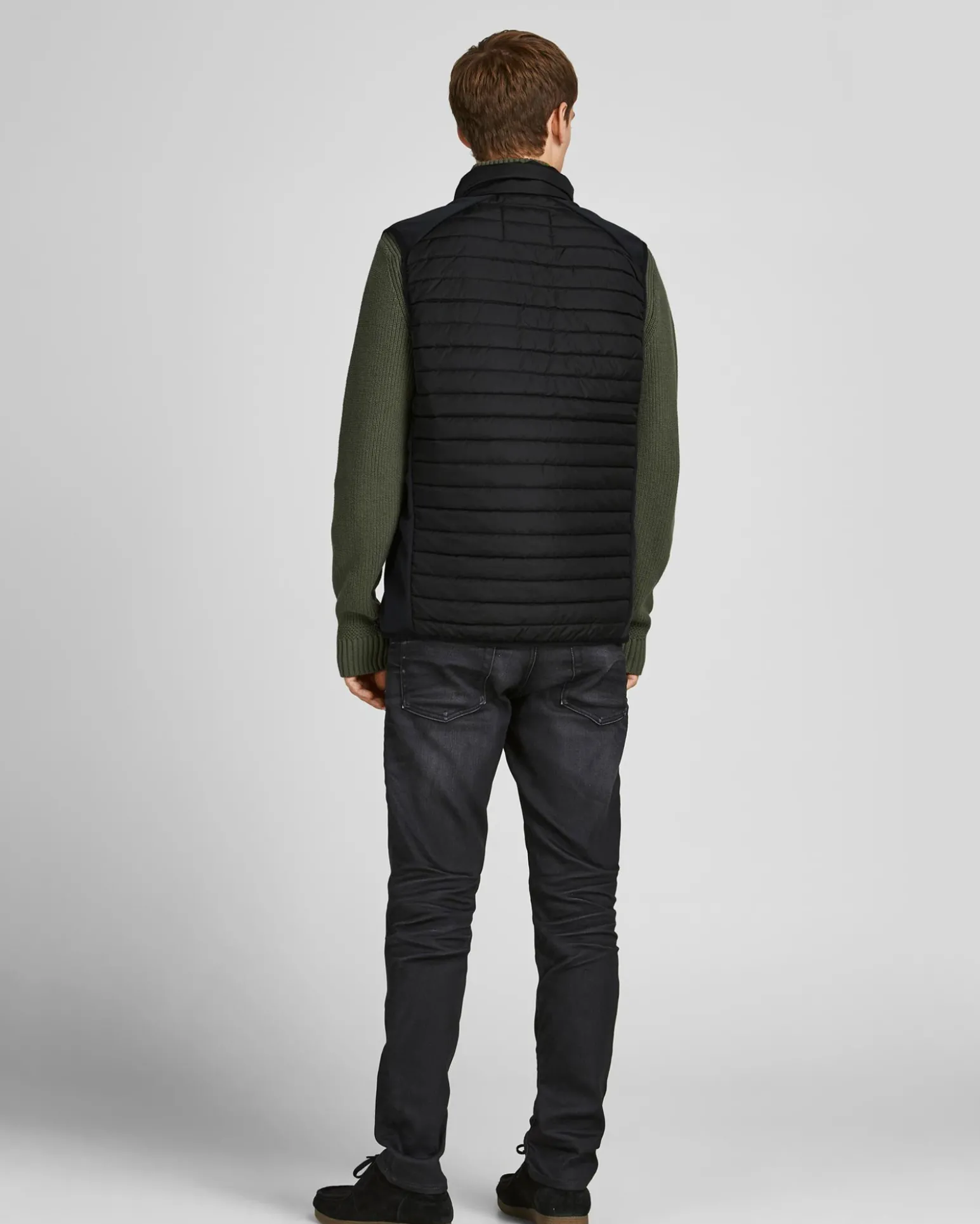 JACK&JONES - GILET 100GR JJEMULTI BODYWARMER COLLAR
