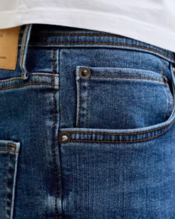 JACK & JONES - JEANS MIKE BLUE DENIM DA UOMO