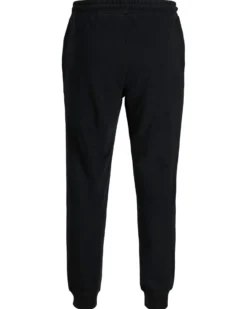 JACK&JONES - PANTALONE FELPA NERO DA UOMO GORDON MAKOTO