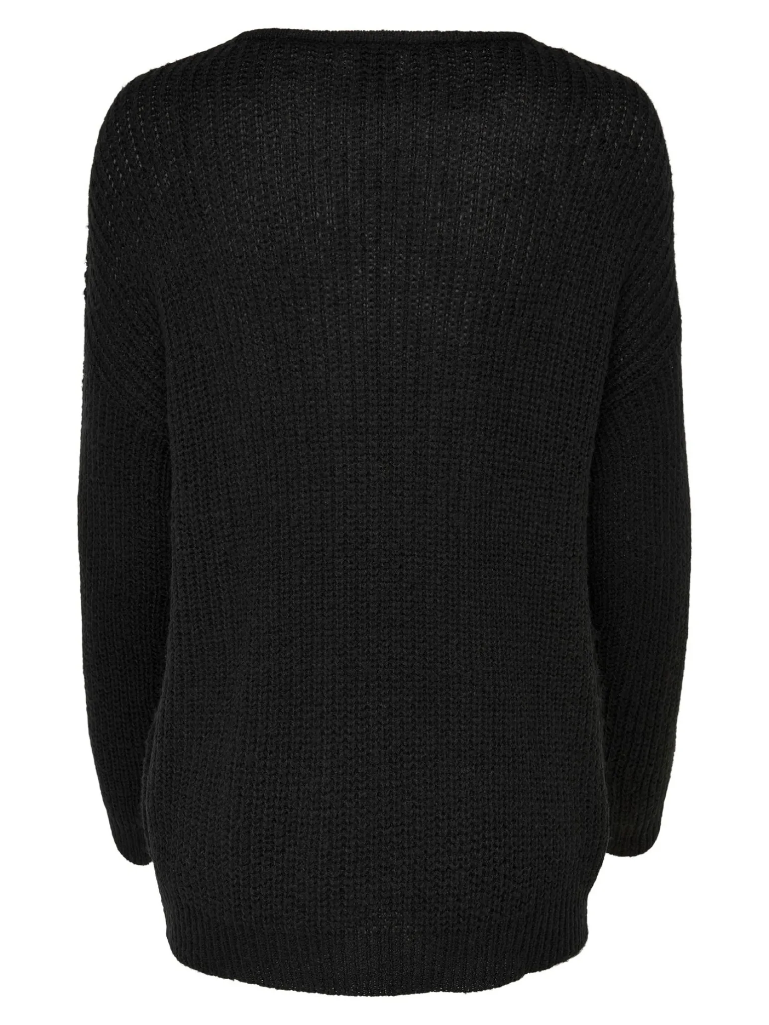 JACQUELINE DE YONG - MAGLIONE A MAGLIA DONNA NERO
