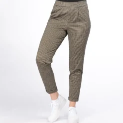 JACQUELINE DE YONG - PANTALONE DELICIOUS CHECK