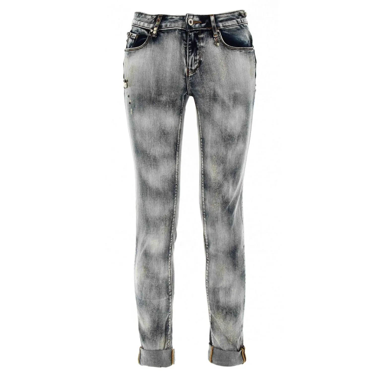 JEANS JTINA7 S/UP SKINNY GLITTER DENIM