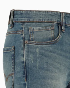 JEANS 5 TASCHE SABBIATO SLIM