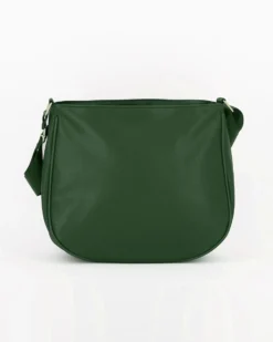 JUST GOLF - Borsa verde con tasca frontale e tracolla regolabile