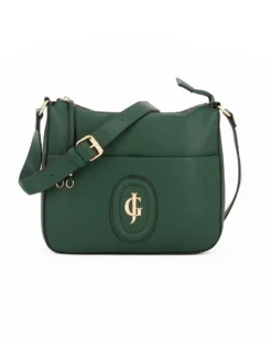 JUST GOLF - Tracolla verde con tasca frontale con logo