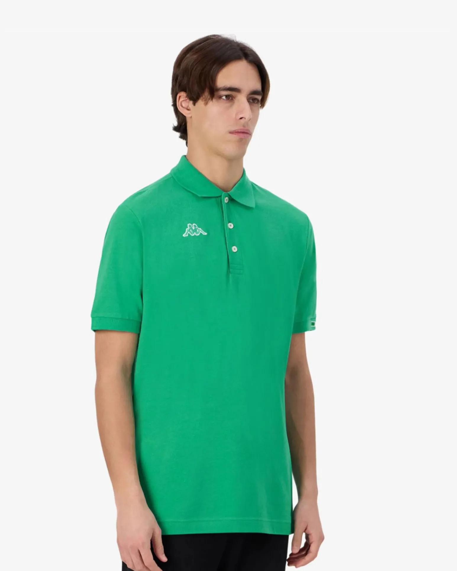 KAPPA - POLO MEZZA MANICA LOGO MALTAXITA MSS VERDE DA UOMO, 361533W