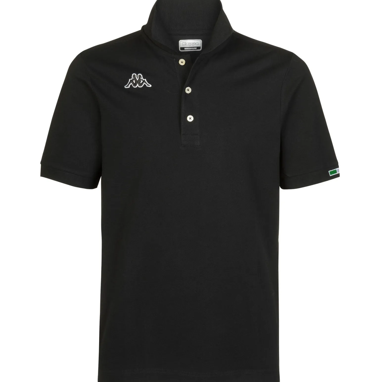 KAPPA - POLO MEZZA MANICA LOGO MALTAXITA MSS NERA DA UOMO, 361533W