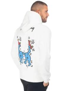 KEITH HARING - UOMO FELPA CON CAPPUCCIO