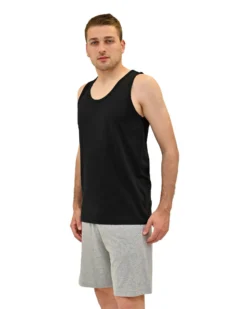 KEY UP - CANOTTA UOMO NERA  BASIC -2JB27/0002