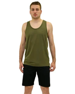 KEY UP - CANOTTA UOMO VERDE BASIC -2JB27/2922